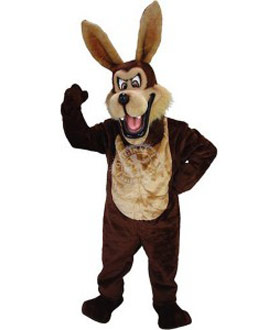 Maskottchen Kojote Kostüm 1 (Werbefigur)