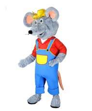 Kostüm Maus/Ratte Maskottchen 16 (Hochwertig)