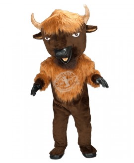 Kostüm Büffel / Stier Maskottchen 6 (Hochwertig)