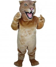 Maskottchen Löwe Kostüm 3 (Werbefigur)