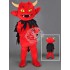 Kostüm Teufel Maskottchen 6 (Hochwertig) 