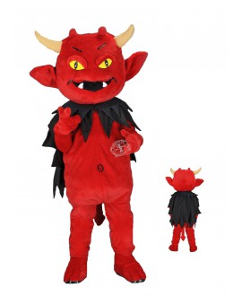 Kostüm Teufel Maskottchen 6 (Hochwertig) 