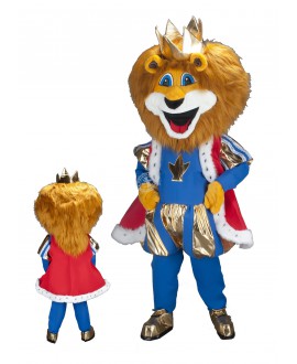 Kostüm Löwe Maskottchen 13 (Hochwertig) 