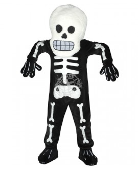 Kostüm Skelett Maskottchen 1 (Hochwertig)