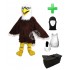 Kostüm Adler 5 + Haube + Kissen + Tasche (Werbefigur)