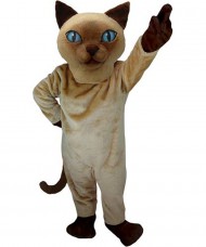 Maskottchen Katze Kostüm 9 (Werbefigur)