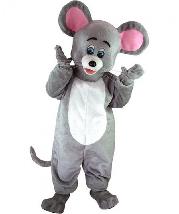 Maskottchen Maus Figur Kostüm