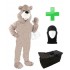 Kostüm Hamster / Biber 9 + Tasche "Star" + Hygiene Maske (Hochwertig)