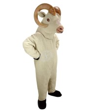 Maskottchen Dickhorn Schaf Kostüm 2 (Werbefigur)
