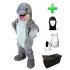 Kostüm Delfin 2 + Haube + Kissen + Tasche (Werbefigur)