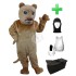 Kostüm Wildkatzen / Puma 4 + Haube + Kissen + Tasche (Professionell)