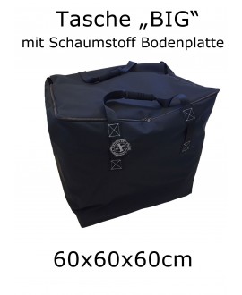 Tasche "BIG" mit Schaumstoff Bodenplatte für Maskottchen (60x60x60cm)