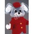 Kostüm Maus Maskottchen 13 (Hochwertig)