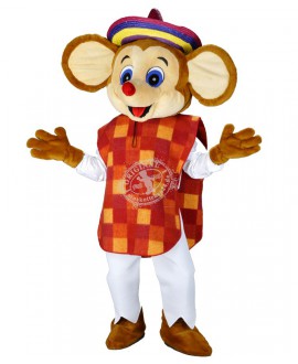 Kostüm Maus Maskottchen 19 (Hochwertig)