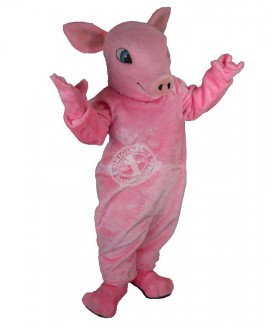 Kostüm Schwein Maskottchen 1 (Werbefigur)