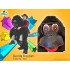 Verleih Kostüm Gorilla mit Mann (King Kong)