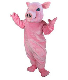 Kostüm Schwein Maskottchen 5 (Professionell)