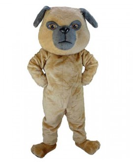 Kostüm Hund Bulldogge Maskottchen 13 (Professionell)