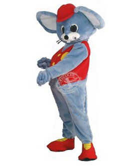 Kostüm Maus Maskottchen 23 (Hochwertig)