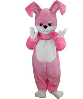 Maskottchen Kaninchen Kostüm 1 (Werbefigur)