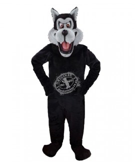 Kostüm Wolf Maskottchen 2 (Werbefigur)