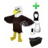 Kostüm Adler 6 + Haube + Kissen + Tasche (Werbefigur)