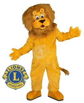 "Lions Club International" Löwen Maskottchen Kostüm 
