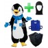 Pinguin Kostüm 7 + Kühlweste + Tasche L2 + Hygiene Maske (Hochwertig)