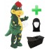 Kostüm Dino 4 + Tasche Star + Hygiene Maske (Hochwertig)