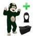 Kostüm Affe 3 + Tasche Star + Hygiene Maske (Hochwertig)