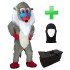 Kostüm Pavian / Affe 8 + Tasche Star + Hygiene Maske (Hochwertig)