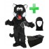 Kostüm Wolf 8 + Tasche Star + Hygiene Maske (Hochwertig)