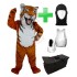 Maskottchen Tiger 2 + Kissen + Tasche Star + Hygiene Maske (Werbefigur))