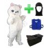 Kostüm Katze 8 + Kühlweste + Tasche Star + Hygiene Maske (Hochwertig)