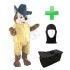 Kostüm Reh 1 + Tasche Star + Hygiene Maske (Hochwertig)