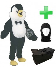 Kostüm Pinguin 8 + Tasche "Star" + Hygiene Maske (Hochwertig)