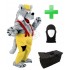 Kostüm Wolf 9 + Tasche "Star" + Hygiene Maske (Hochwertig)