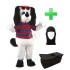 Kostüm Hund 25 + Tasche "Star" + Hygiene Maske (Hochwertig)