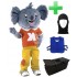 Kostüm Koala + Tasche "Star" + Hygiene Maske (Hochwertig)