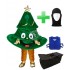 Kostüm Weihnachtsbaum 1 + Tasche "Star" + Hygiene Maske (Hochwertig)
