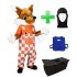 Kostüm Fuchs 5 + Tasche "Star" + Hygiene Maske (Hochwertig)