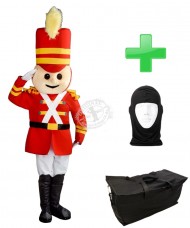 Kostüm Soldat / Leibgarde 7 + Tasche "Star" + Hygiene Maske (Hochwertig)