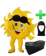 Kostüm Sonne + Tasche "XL" + Hygiene Maske (Hochwertig)