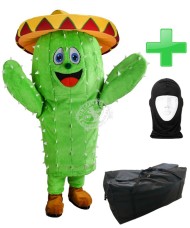 Kostüm Kaktus 1 + Tasche "XL" + Hygiene Maske (Hochwertig)