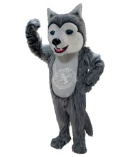 Kostüm Hund Husky Maskottchen 4 (Professionell)