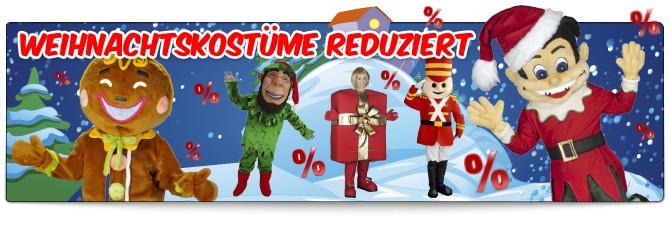  Angebot Weihnachtskostüme %
