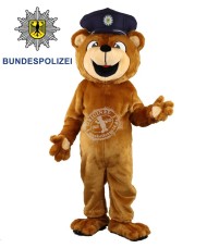 Polizei "Toni der Bär" Kostüm Maskottchen Bundespolizei (Individuell)