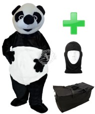 Kostüm Panda 8 + Tasche "Star" + Hygiene Maske (Hochwertig)