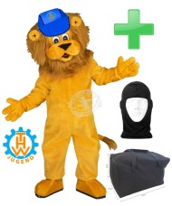 "THW Jugend" Löwen Kostüm + Tasche "L" + Hygiene Maske (Hochwertig)