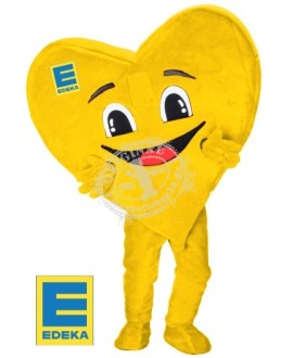 EDEKA "Herz" Kostüm Maskottchen (Hochwertig)